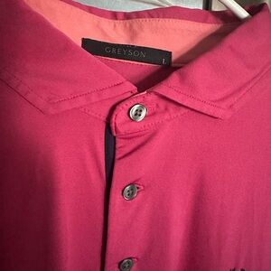Greyson Men's Polo, LARGE, LIKE NEW!